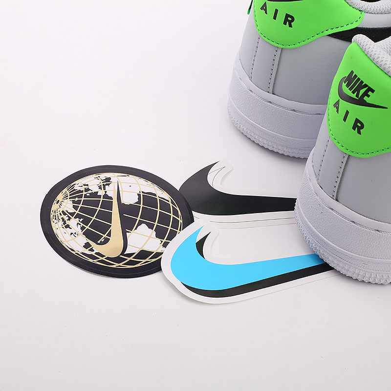 мужские серые кроссовки Nike Air Force 1 `07 WW CK7648-002 - цена, описание, фото 8